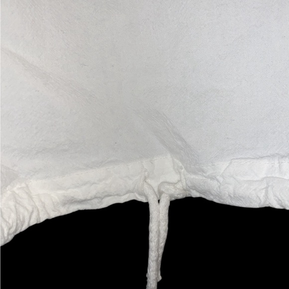 Cancun Graphic Light Cotton Pullover Top Pure White Women’s Size Medium - Picture 6 of 7